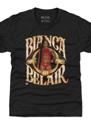 Bianca Belair Name EST WWE Kids T-Shirt