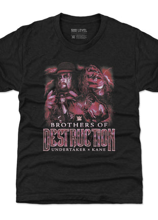 Undertaker & Kane Brothers Of Destruction Vintage Kids WWE T-Shirt