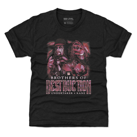 Undertaker & Kane Brothers Of Destruction Vintage Kids WWE T-Shirt