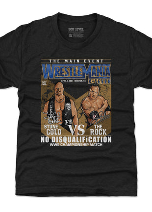 Wrestlemania X-Seven Stone Cold Steve Austin Vs. The Rock WHT