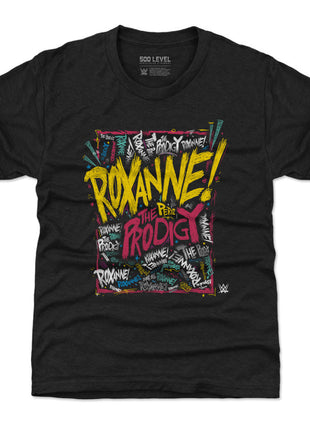 Roxanne Perez The Prodigy Text Kids WWE T-Shirt
