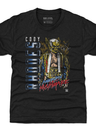 Cody Rhodes Skull Mask Kids WWE T-Shirt