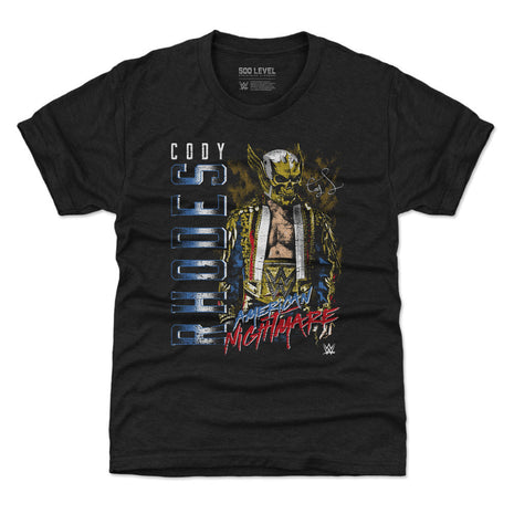 Cody Rhodes Skull Mask Kids WWE T-Shirt