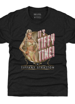 T-shirt WWE pour enfants « C'est l'heure de Tiffy » de Tiffany Stratton