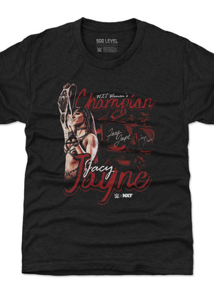 Jacy Jayne WWE NXT Women's Champion Grunge Kids WWE T-Shirt