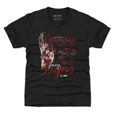 Jacy Jayne WWE NXT Women's Champion Grunge Kids WWE T-Shirt