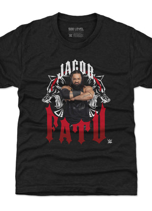 Jacob Fatu Werewolf Tribal Kids WWE T-Shirt