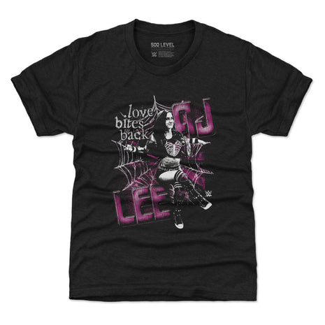 AJ Lee Spider Web Kids WWE T-Shirt