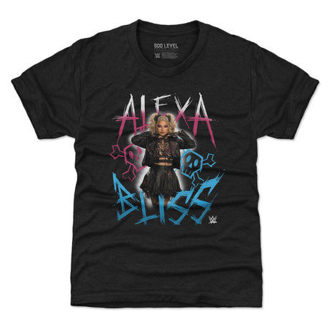 Alexa Bliss Skulls Kids WWE T-Shirt