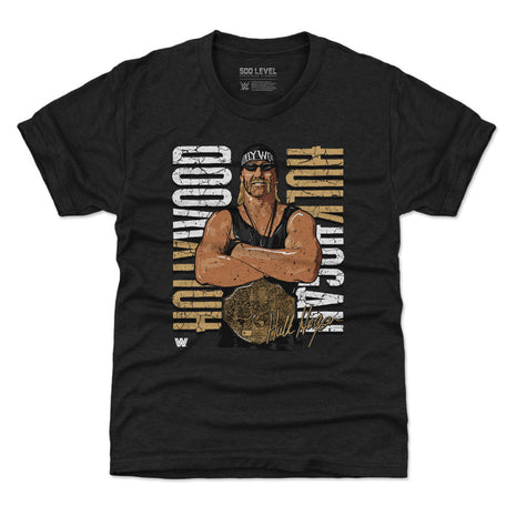 Camiseta infantil de Hulk Hogan Hollywood Championship WWE