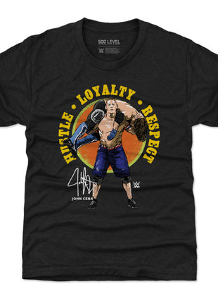 John Cena Hustle Loyalty Respect WHT