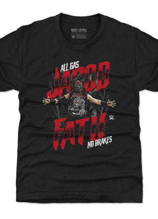 Jacob Fatu All Gas No Breaks Kids WWE T-Shirt