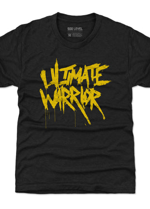 Ultimate Warrior Name Grunge WHT