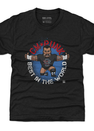 T-shirt enfant CM Punk BIG SHOTS Pose WWE