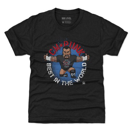 CM Punk BIG SHOTS Pose WWE Kids T-Shirt