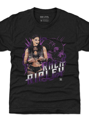 Rhea Ripley Skull Kids WWE T-Shirt