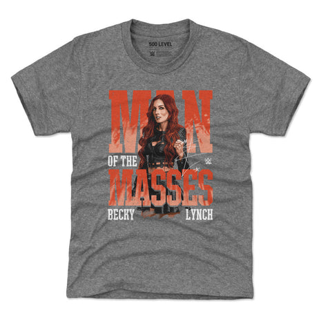 Becky Lynch Man Of The Masses WWE Kids T-Shirt