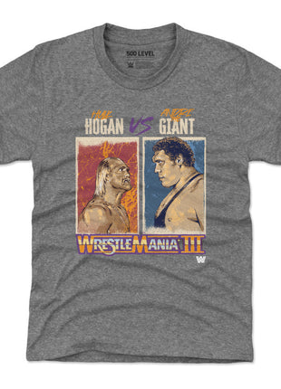 WrestleMania III Hulk Hogan Vs. Andre The Giant WHT