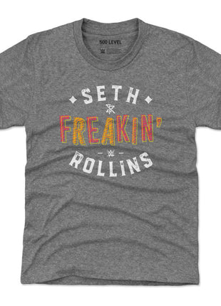 Seth Rollins Seth Freakin Rollins Text WWE Kids T-Shirt