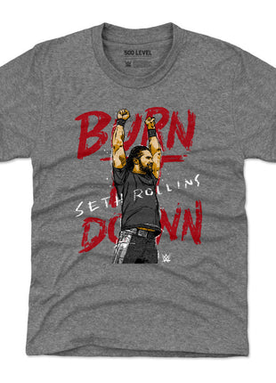 Seth Rollins Burn It Down WWE Kids T-Shirt