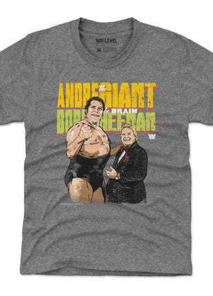 Andre The Giant & Bobby The Brain Heenan WHT