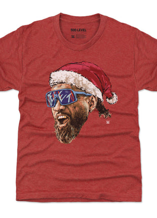 Jey Uso YEET Santa Hat Kids WWE T-Shirt