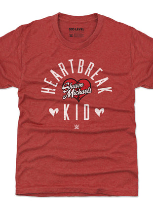 Shawn Michaels Heartbreak Kid Logo WHT