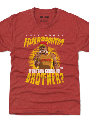 Hulk Hogan Hulkamania Whatcha Gonna Do Brother WHT