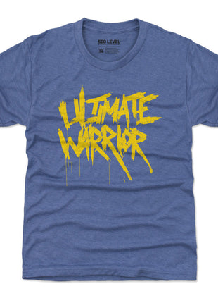 Ultimate Warrior Name Grunge WHT