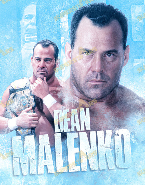 Dean Malenko signed 8x10 Photo #1 (In-Studio Signing) SBS EXCLUSIVE