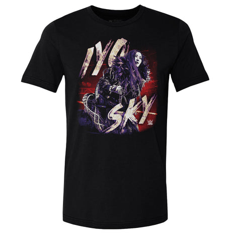 Iyo Sky Bitmap Men's WWE Cotton T-Shirt