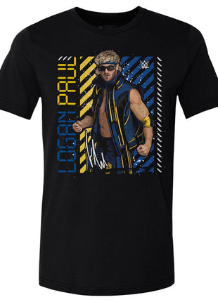 Logan Paul Gritty Pose Men's WWE Cotton T-Shirt