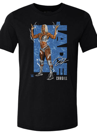 Jade Cargill Electric Pose WWE Men's Cotton T-Shirt