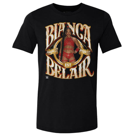 Bianca Belair Name EST WWE Men's Cotton T-Shirt