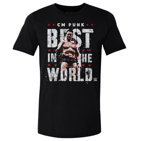 CM Punk Best In The World Vector Men's WWE Cotton T-Shirt