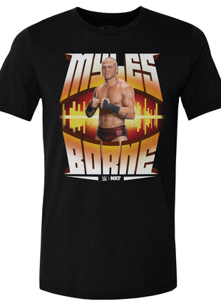 Myles Borne WWE Vibe Waves Men's WWE Cotton T-Shirt