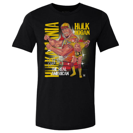 Hulk Hogan The Real American Men's WWE Cotton T-Shirt