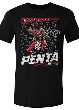 Penta Name Repeat Gritty Men's WWE Cotton T-Shirt