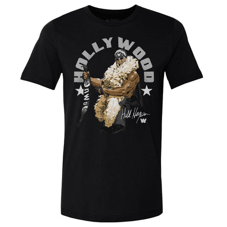Camiseta de algodón para hombre de la WWE Hulk Hogan Hollywood Arc