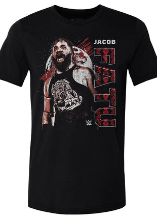 Jacob Fatu Scream Gritty Men's WWE Cotton T-Shirt