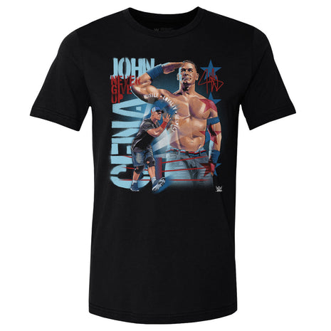 John Cena Never Give Up Salute Men's WWE Cotton T-Shirt