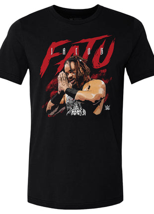 Jacob Fatu Name Grunge WHT