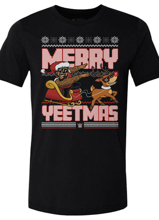Jey Uso BIG SHOTS Merry Yeetmas Men's WWE Cotton T-Shirt