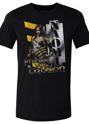 Naomi Proceed With Caution Men's WWE Cotton T-Shirt