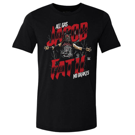 Jacob Fatu All Gas No Breaks Men's WWE Cotton T-Shirt