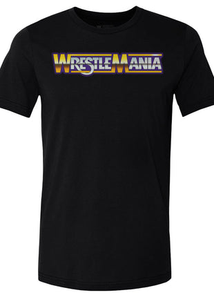 Wrestlemania Logo WHT