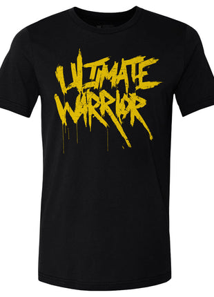 Ultimate Warrior Name Grunge WHT