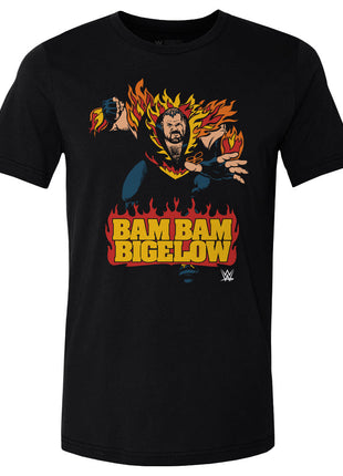 Bam Bam Bigelow Caricature Men's WWE Cotton T-Shirt
