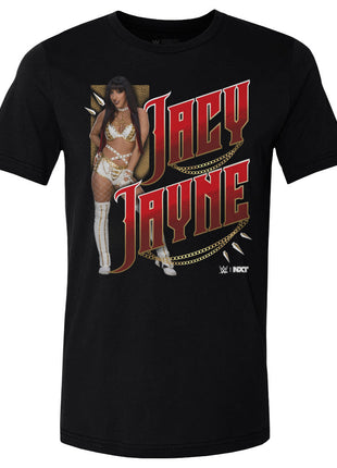 Jacy Jayne WWE Spike & Chain Men's WWE Cotton T-Shirt