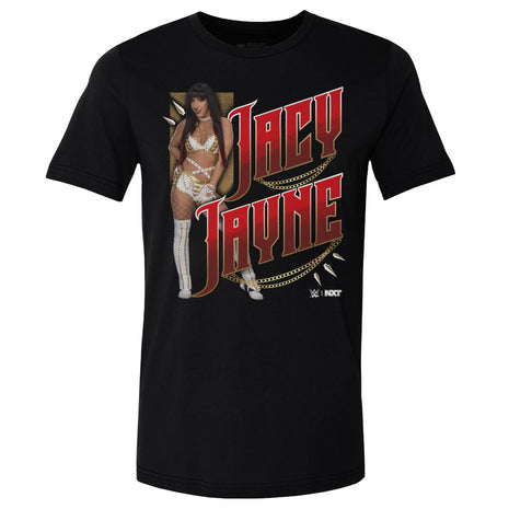 Jacy Jayne WWE Spike & Chain Men's WWE Cotton T-Shirt